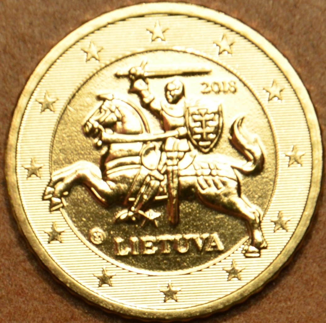 50 cent Litva 2018 (UNC)