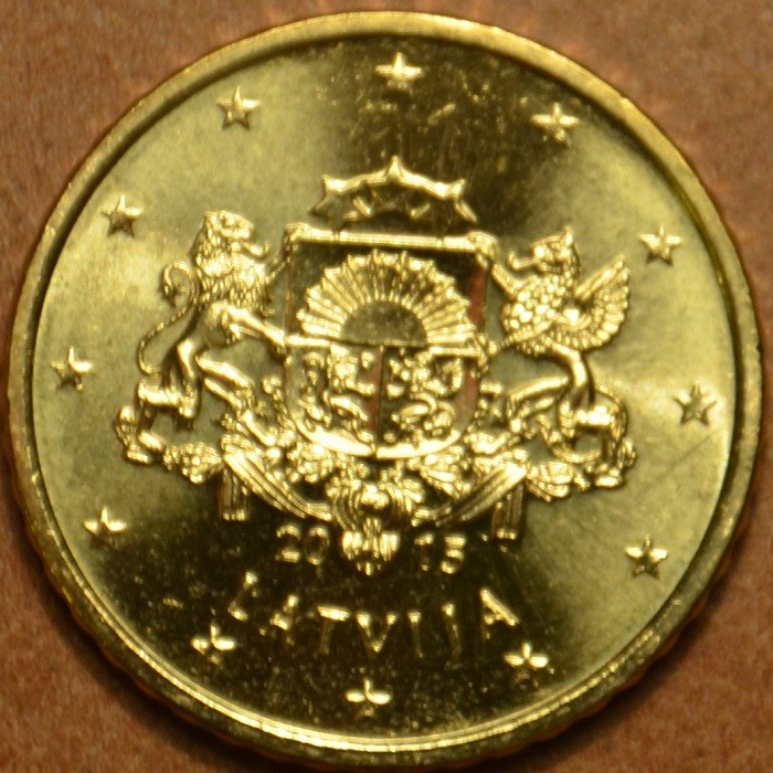 50 cent Lotyšsko 2015 (UNC)
