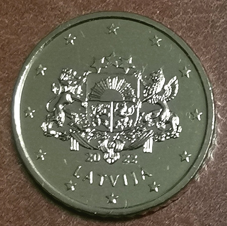 50 cent Lotyšsko 2022 (UNC)