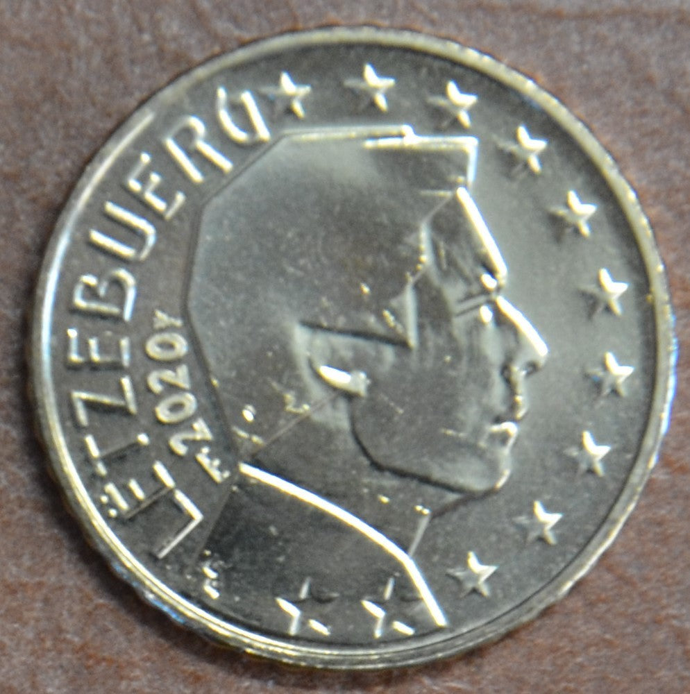 50 cent Luxembursko 2020 so značkou "most" (UNC)