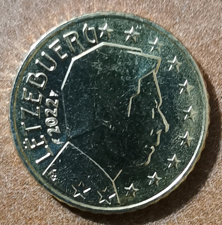50 cent Luxembursko 2022 (UNC)