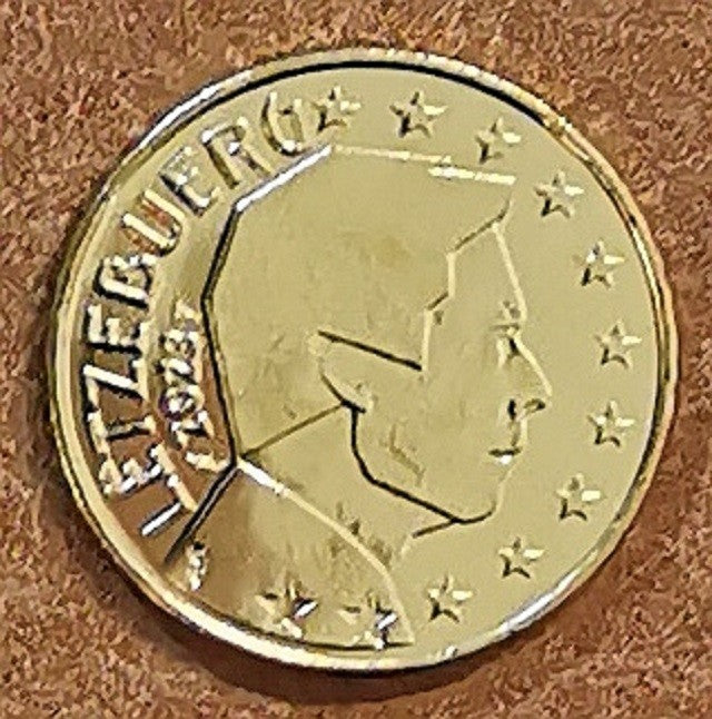 50 cent Luxembursko 2023 (UNC)