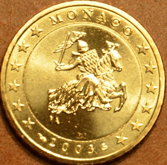 50 cent Monaco 2003 (UNC)
