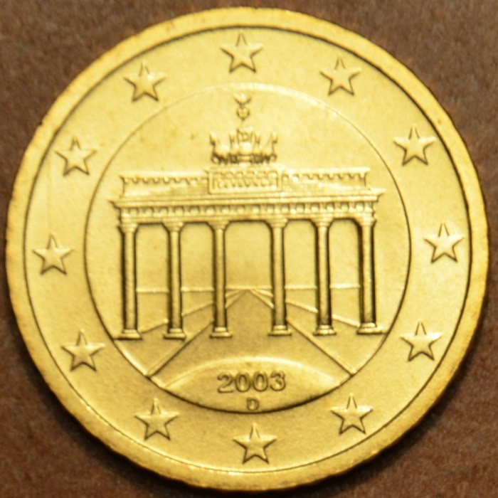 50 cent Nemecko "D" 2003 (UNC)