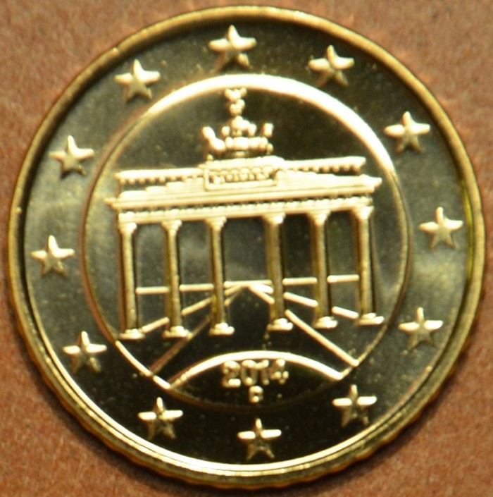 50 cent Nemecko "D" 2014 (UNC)