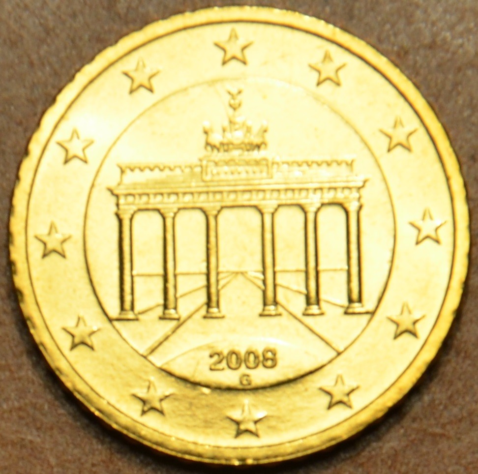 50 cent Nemecko "G" 2008 (UNC)