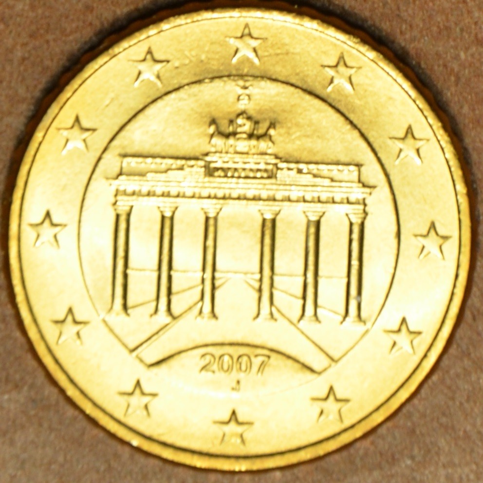 50 cent Nemecko "J" 2007 (UNC)