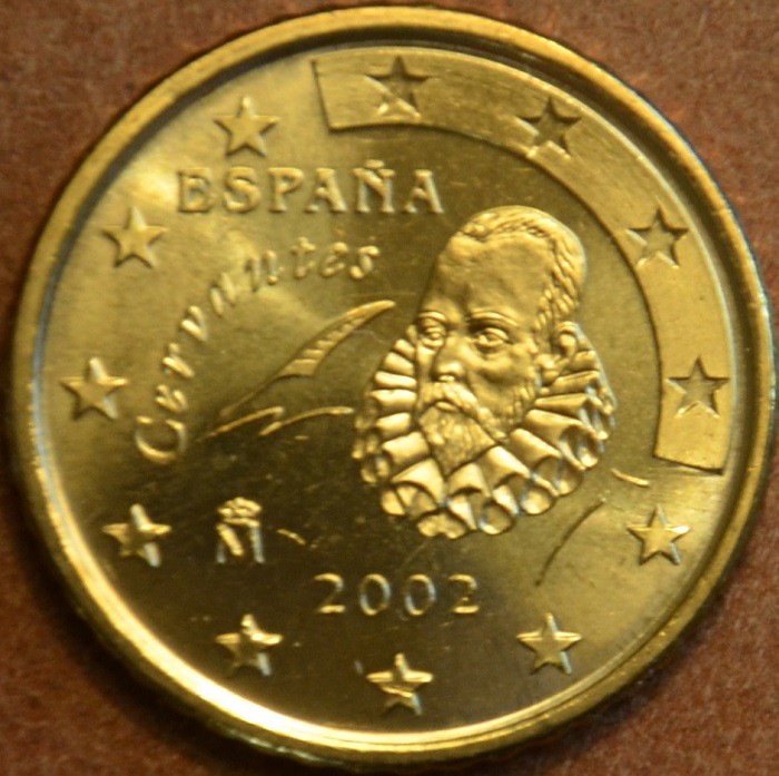50 cent Španielsko 2002 (UNC)