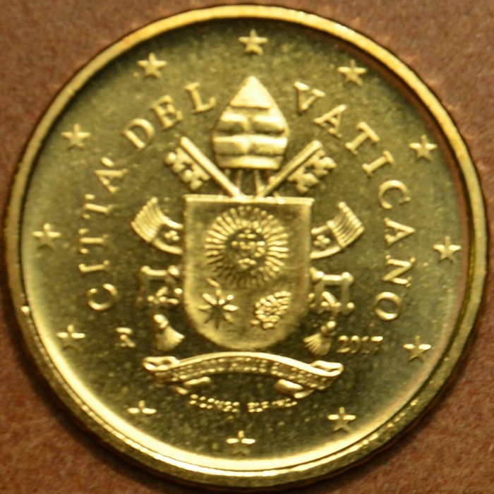 50 cent Vatikán 2017 (UNC)