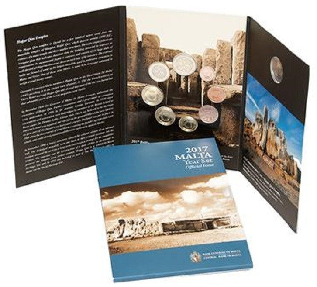 Malta 2018 - 9 dielna sada s pamätnou 2 Euro mincou so značkou "F" (BU)