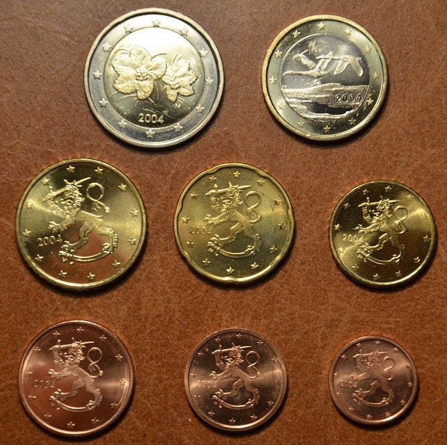 Fínsko 2009 sada 8 euromincí (UNC)