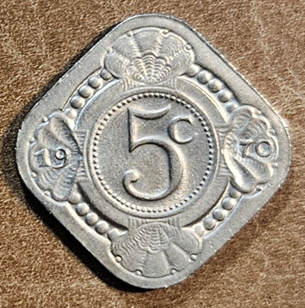 Holandske Antily 5 cent 1965 (VF)