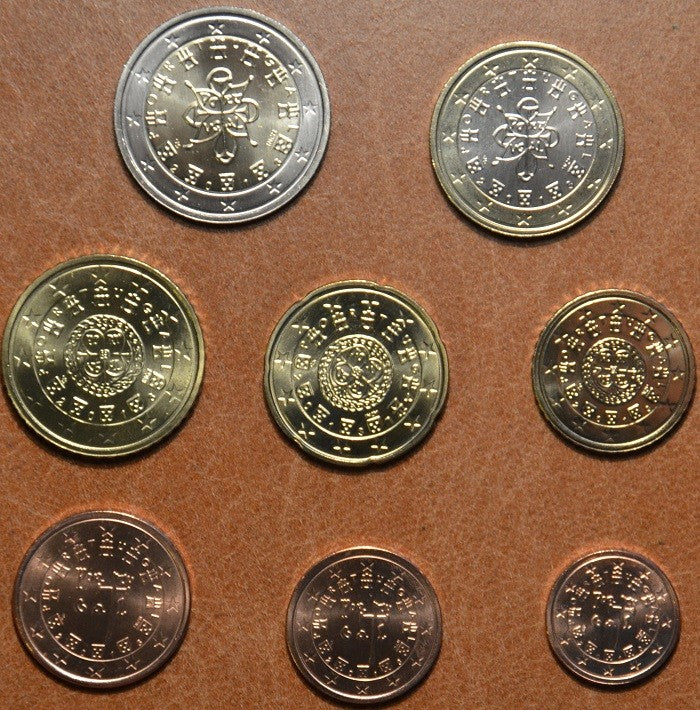 Portugalsko 2011 sada 8 mincí (UNC)
