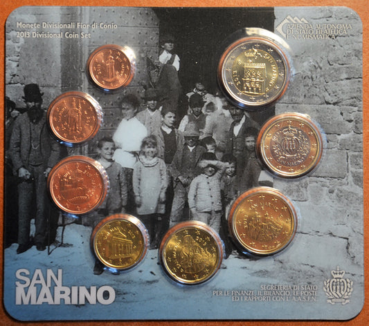 San Marino 2013 oficiálna sada (BU)