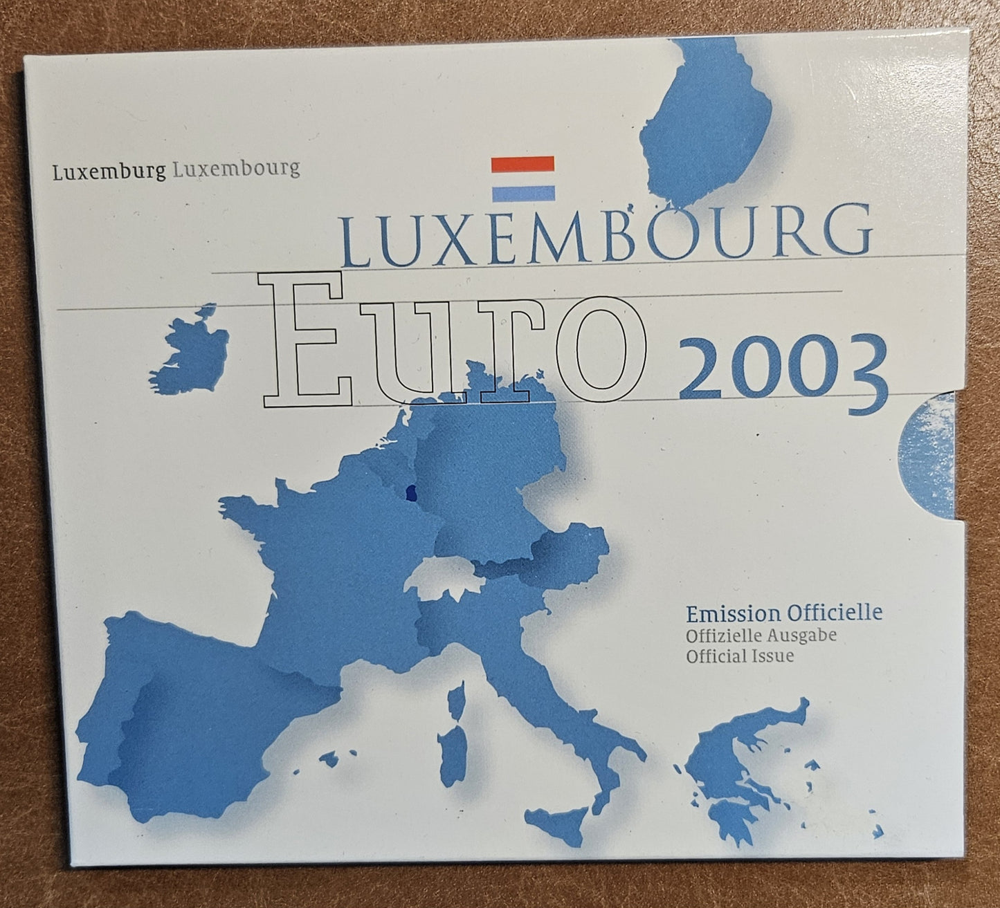 Luxembursko 2003 sada 8 mincí (BU)