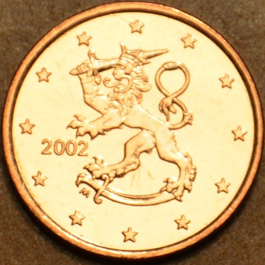 1 cent Fínsko 2002 (UNC)