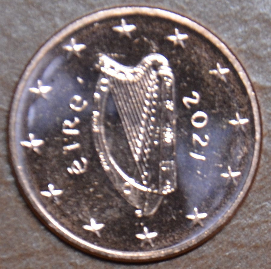 1 cent Írsko 2021 (UNC)