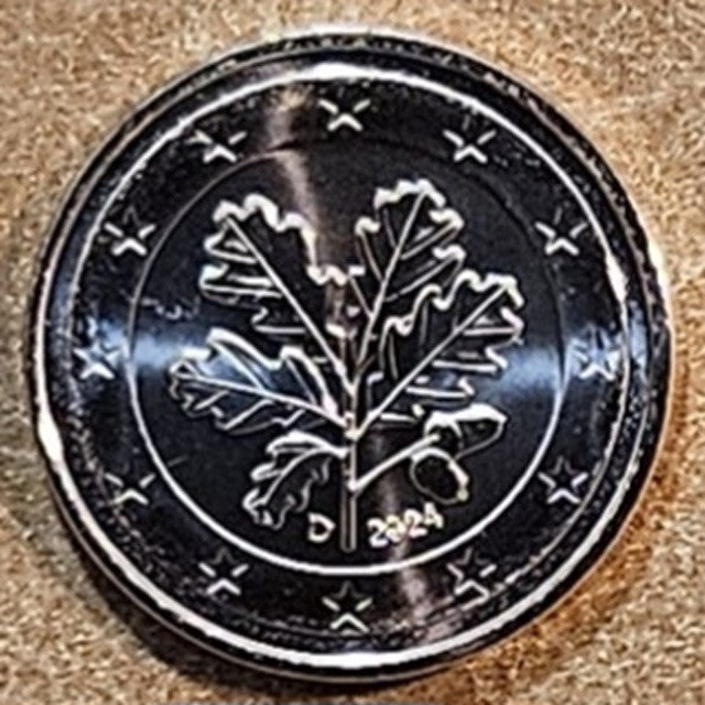 1 cent Nemecko 2024 "D" (UNC)