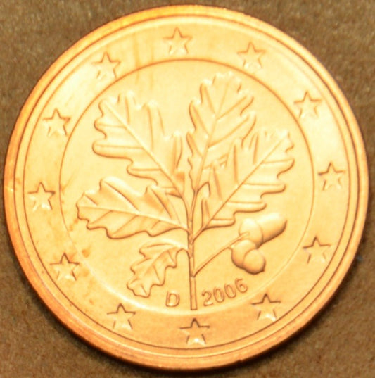 1 cent Nemecko 2006 "D" (UNC)