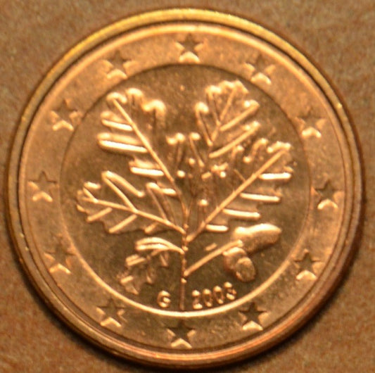 1 cent Nemecko 2003 "G" (UNC)