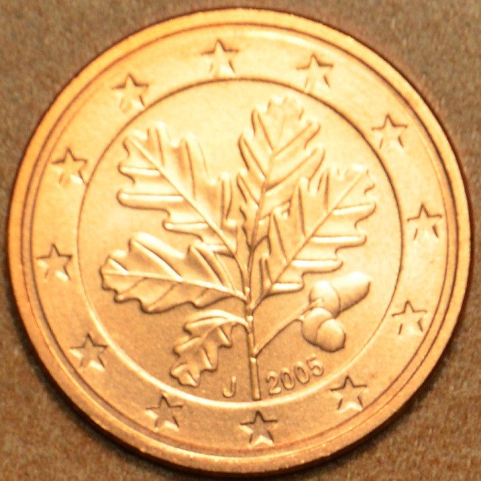 1 cent Nemecko 2005 "J" (UNC)