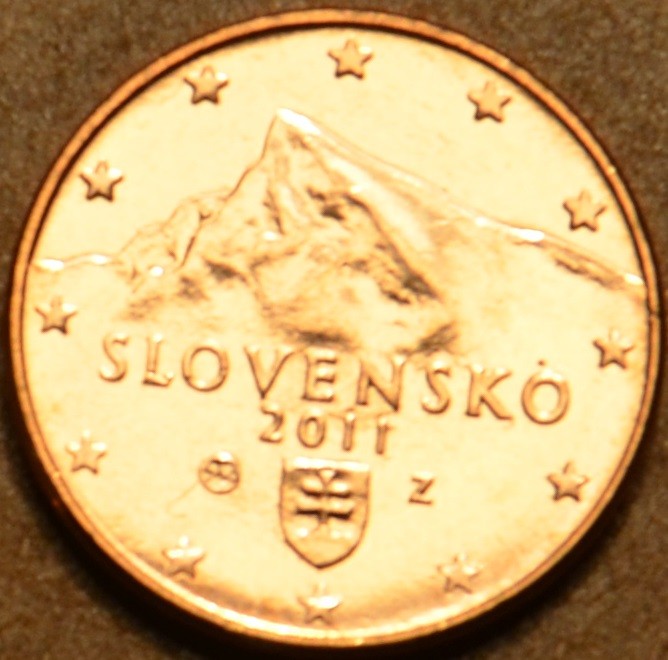 1 cent Slovensko 2011 (UNC)