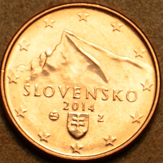 1 cent Slovensko 2014 (UNC)