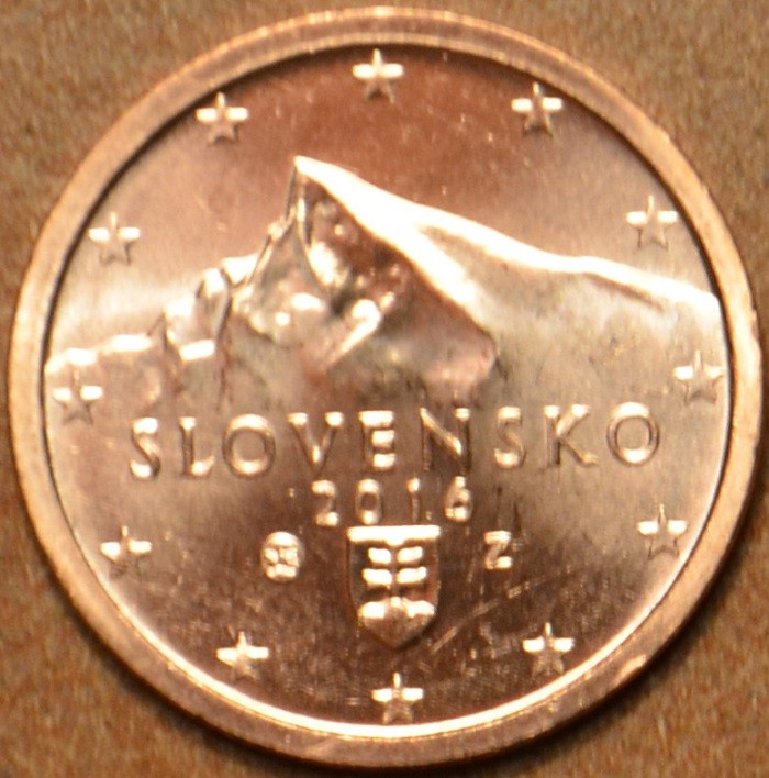 1 cent Slovensko 2016 (UNC)