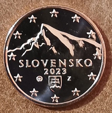 1 cent Slovensko 2023 (UNC)