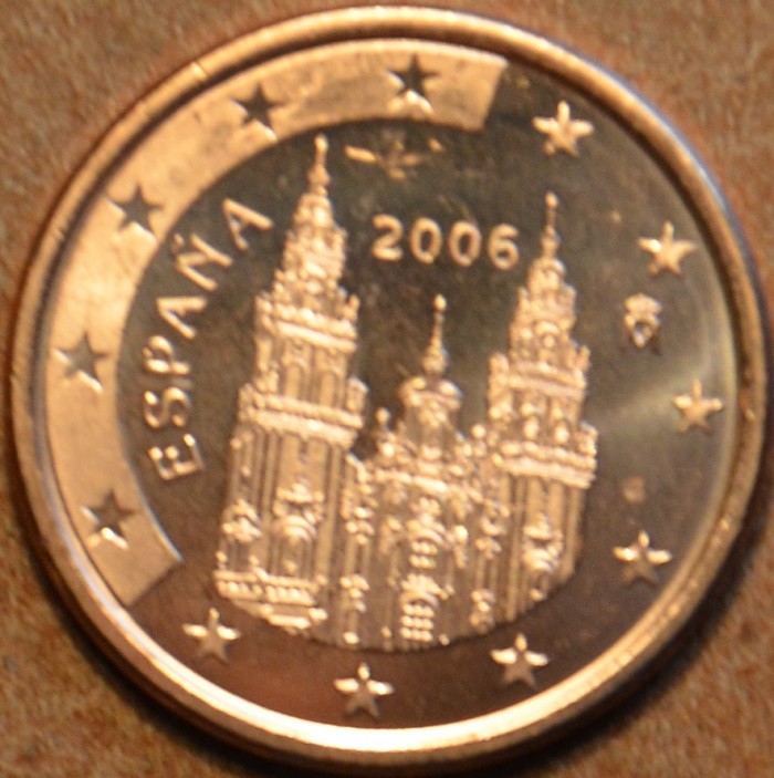 1 cent Španielsko 2006 (UNC)