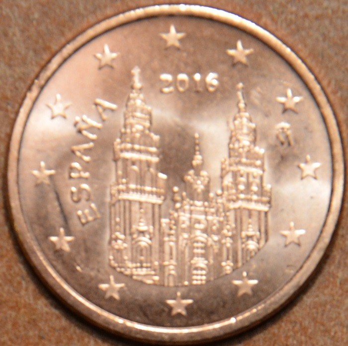 1 cent Španielsko 2016 (UNC)