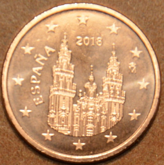 1 cent Španielsko 2018 (UNC)