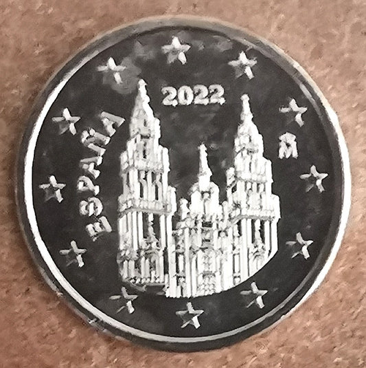 1 cent Španielsko 2022 (UNC)