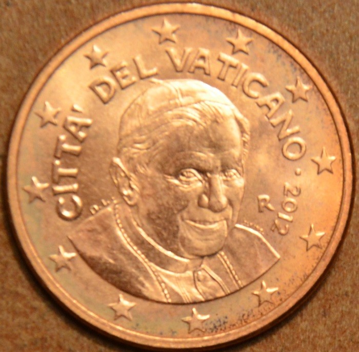 1 cent Vatikán 2012 (BU)