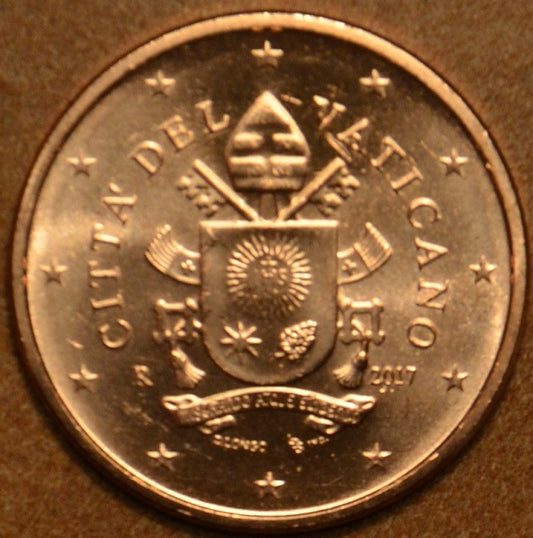 1 cent Vatikán 2017 (BU)