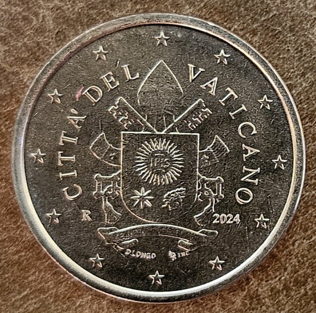 1 cent Vatikán 2024 (BU)