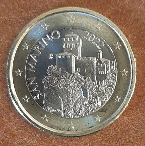 1 Euro San Marino 2024 - Druhá veža (UNC)