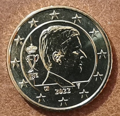 10 cent Belgicko 2022 - Kráľ Filip (UNC)