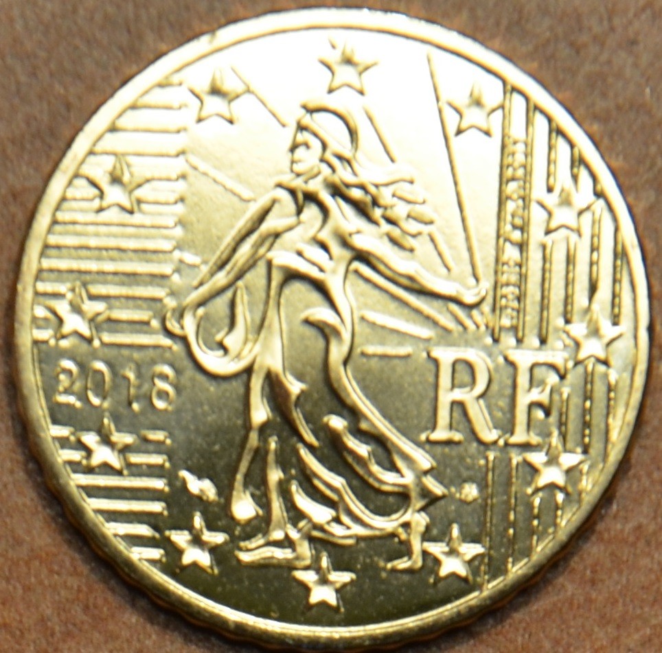 10 cent Francúzsko 2018 (UNC)
