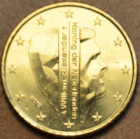 10 cent Holandsko 2015 - Kráľ Willem Alexander (UNC)