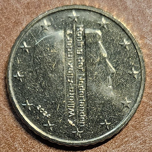10 cent Holandsko 2024 - Kráľ Willem Alexander (UNC)