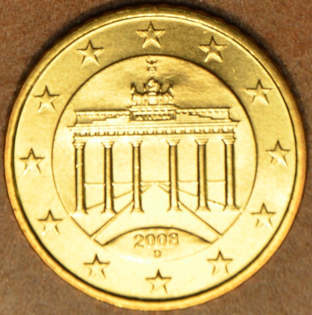 10 cent Nemecko "D" 2008 (UNC)