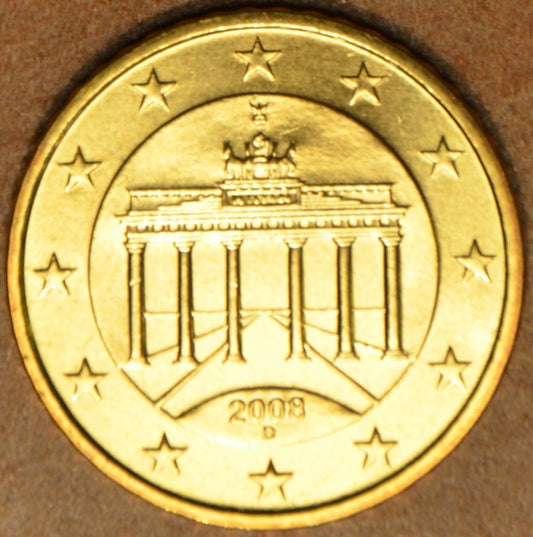 10 cent Nemecko "D" 2008 (UNC)