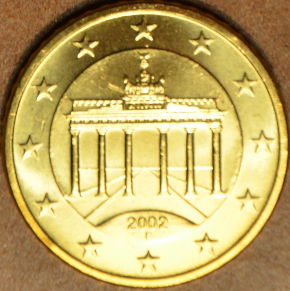 10 cent Nemecko "F" 2002 (UNC)