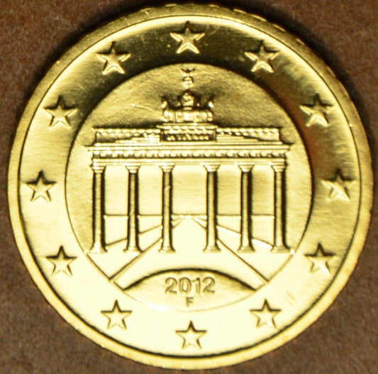 10 cent Nemecko "F" 2012 (UNC)