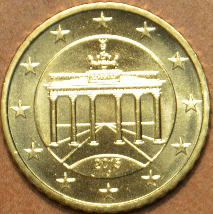 10 cent Nemecko "F" 2015 (UNC)