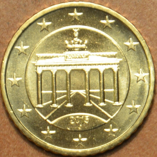 10 cent Nemecko "F" 2015 (UNC)