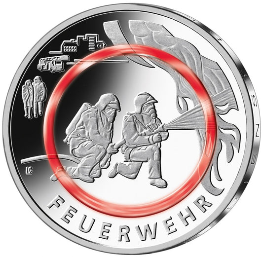 10 Euro Nemecko 2023 "A" - Hasiči (UNC)