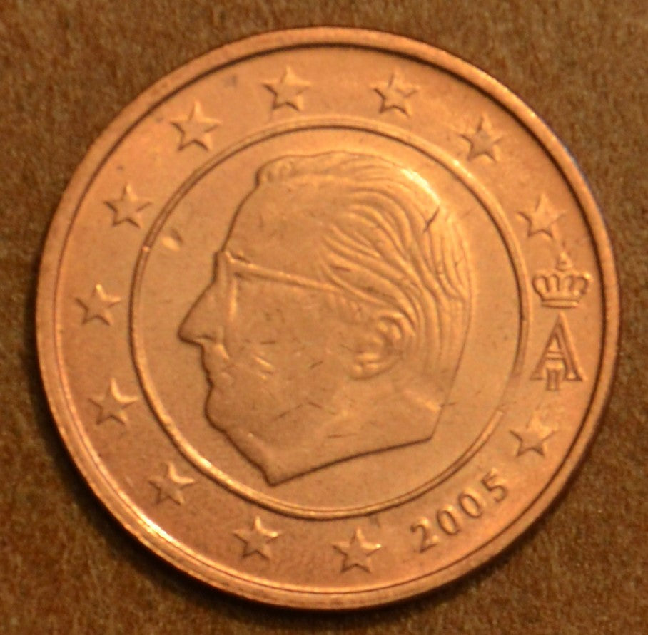2 cent Belgicko 2005 (UNC)