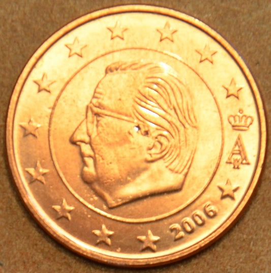 2 cent Belgicko 2006 (UNC)